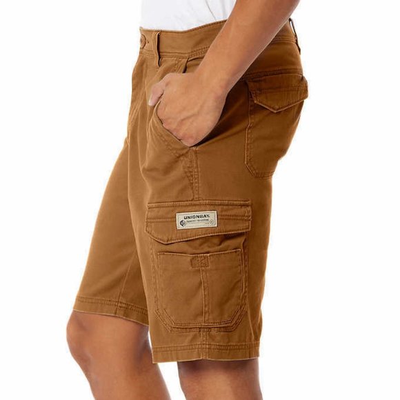 Unionbay Mens Flex Waist Cargo Shorts NWT - Picture 2 of 4